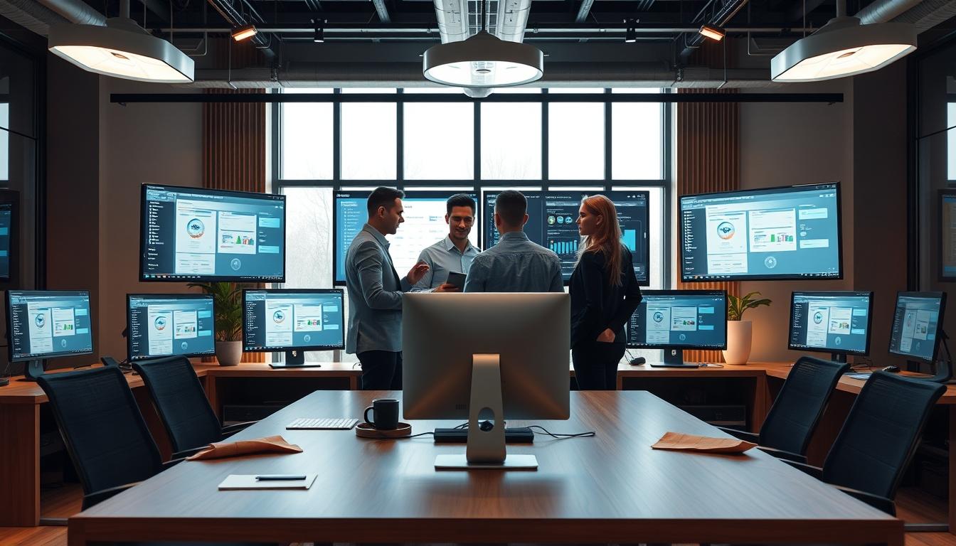 Enterprise system development for business infrastructure