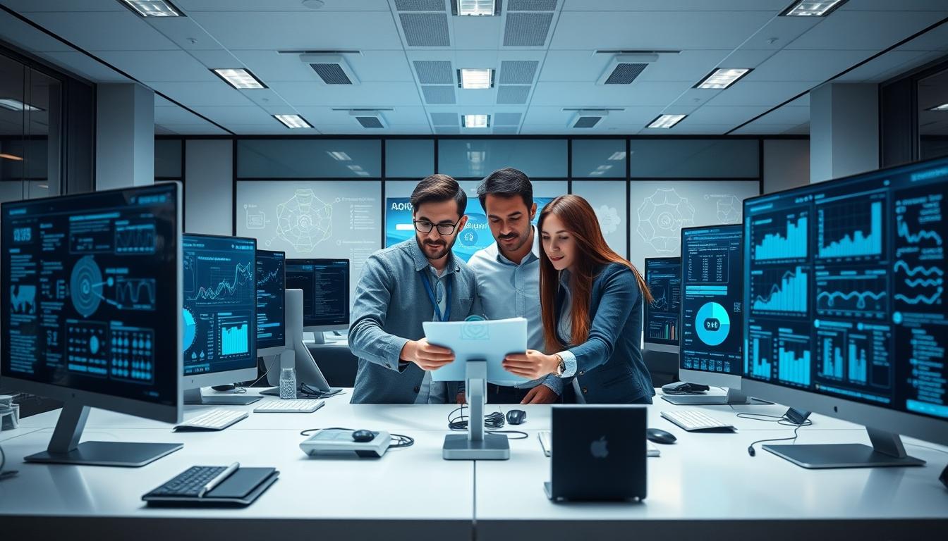 Enterprise software dashboards and business process automation